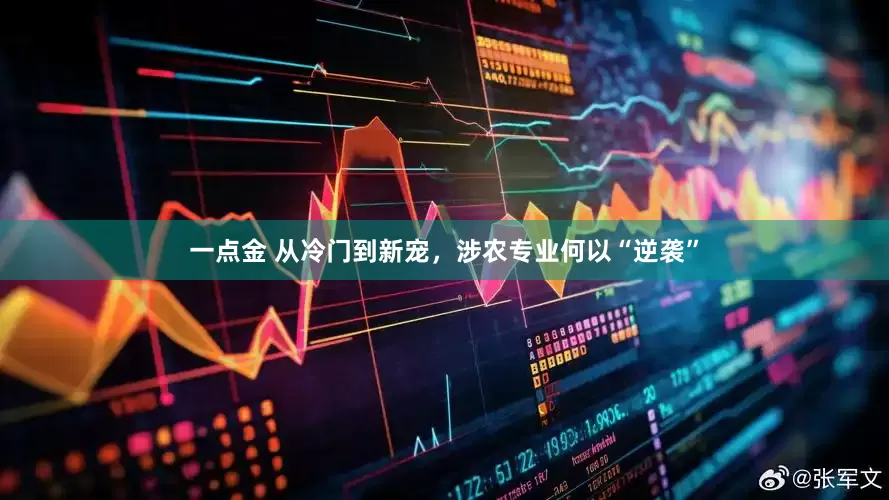 一点金 从冷门到新宠，涉农专业何以“逆袭”